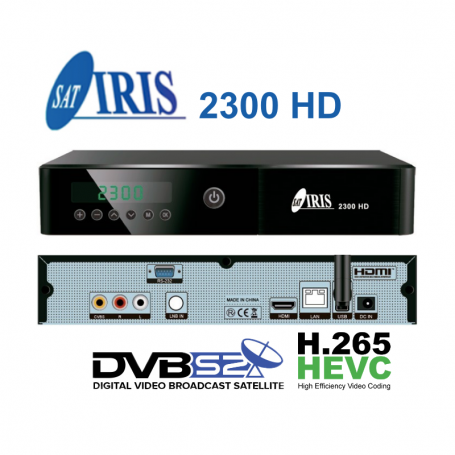 Receptor de Satelite IRIS 2300 HD - Seidec - Electronica de consumo y